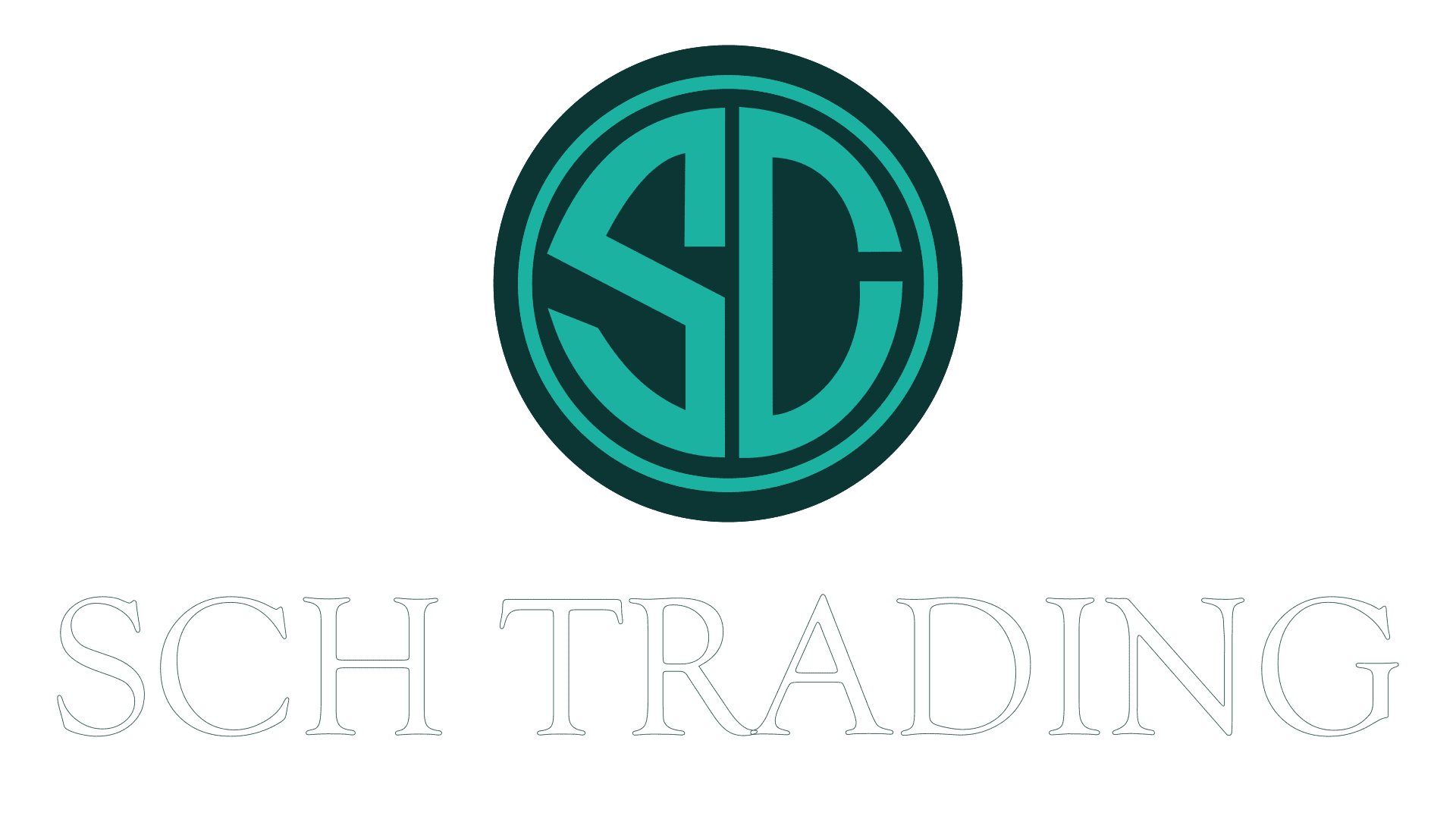 SCH Trading Logo New V2 White