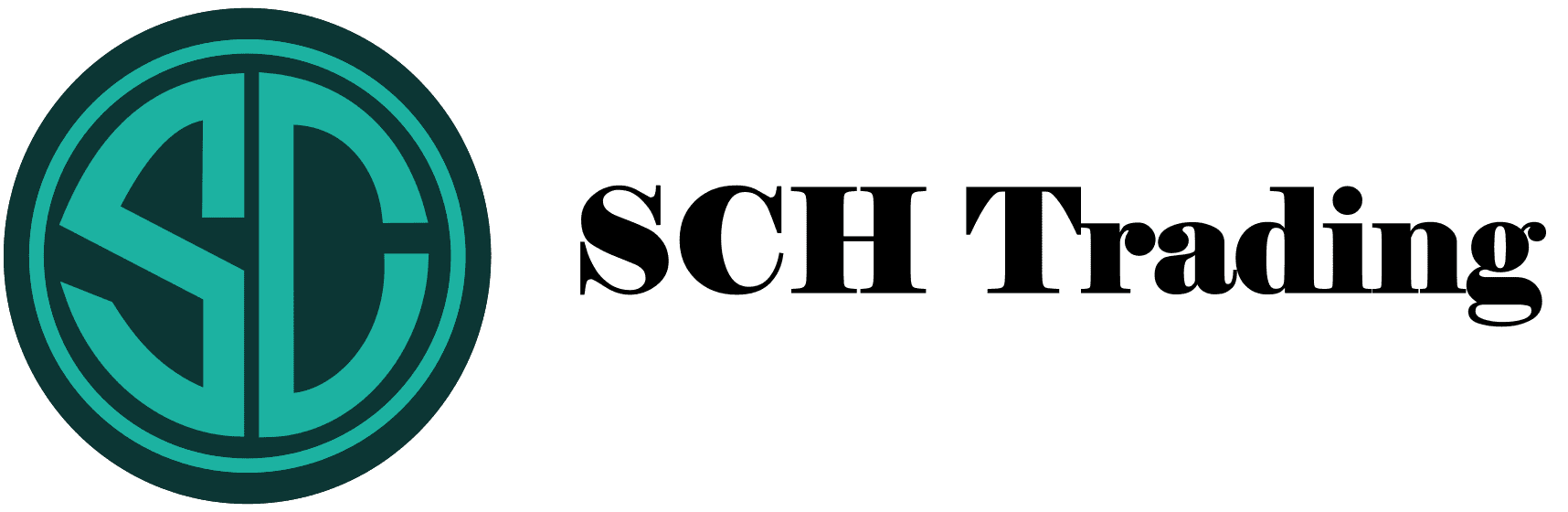 SCH Trading Logo Side Dark V2